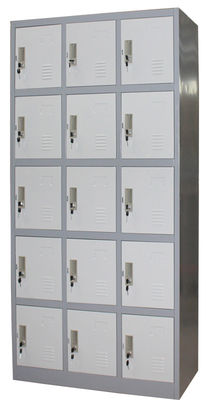 Основание металла 15 шкафчиков офиса металла двери размер Х1850 С В900 кс Д420 Мм