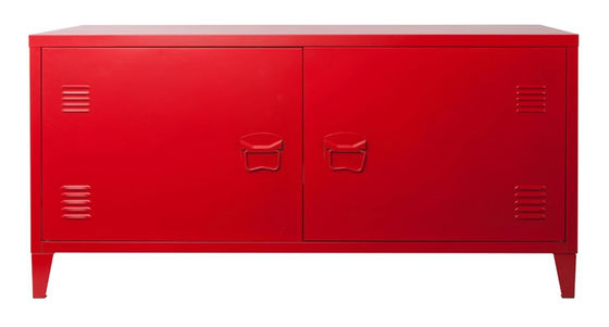 Дизайн шкафа ТВ Hall красной стены металла пылезащитный
