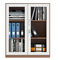 Офисная мебель А4 горячей двери продажи дешевой стеклянной стальная ящик для хранения карточк файла двери 2 стекел