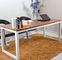 Фасонируйте дизайну простую стальную офисную мебель изготовленный на заказ мулти стол цвета
