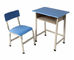 Одиночный стул студента с таблицей сочинительства, столом студента детей регулируемыми и стулом